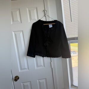 Moschino Cheap and Chic Felt Jacket with bows